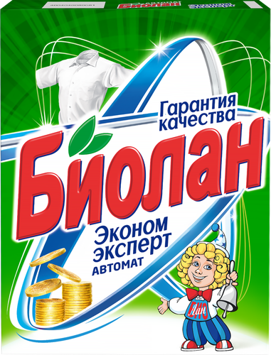 

Стиральный порошок Биолан Эконом эксперт автомат 350 г