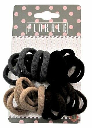 Резинка для волос 24 шт, в ассортименте ТМ Florale (Флорале)