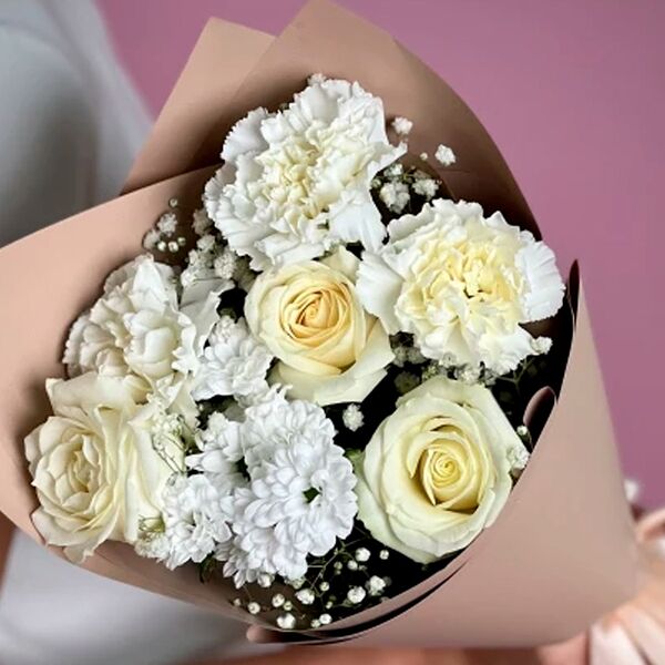 Букет Снежок