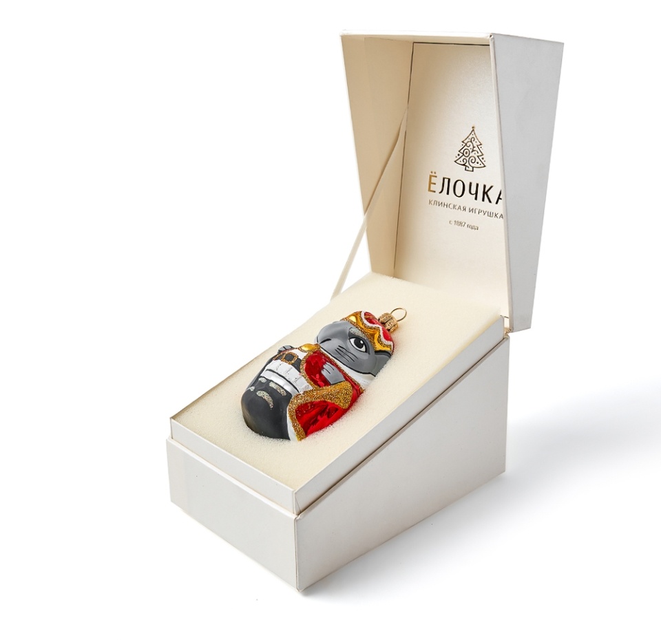 

Игрушка для елки Елочка Коллекция Традиции Мышиный король 8.2 см