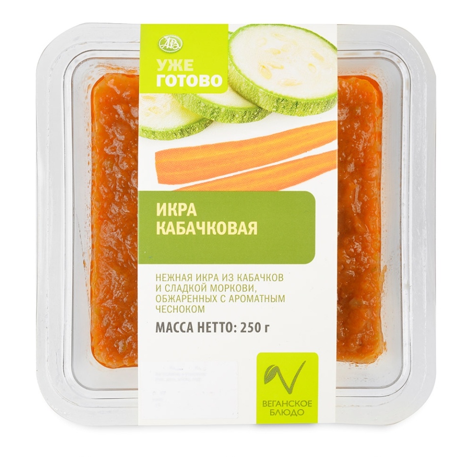 

Икра кабачковая, Уже Готово, 250 г, Россия