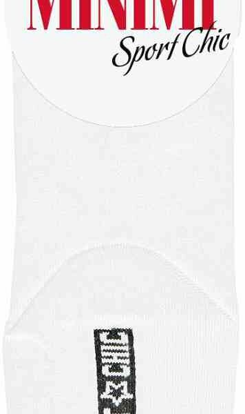 Носки женские MiNiMi Sport Chic цвет: белый/чёрный размер: 39-41