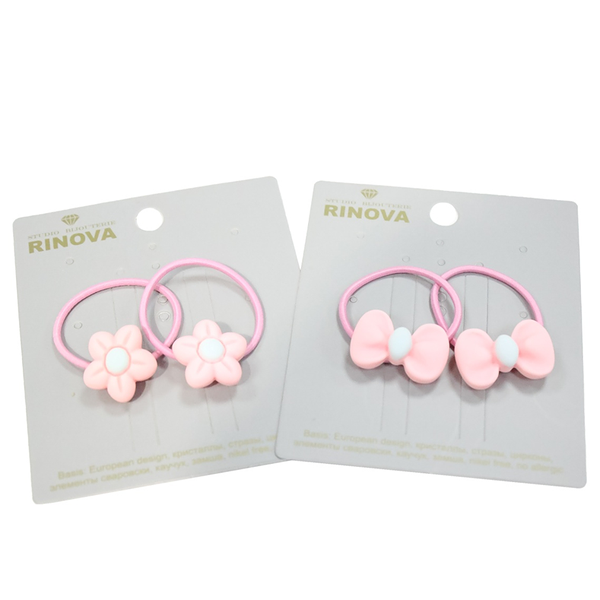 Набор резинок 2 шт., в ассортименте