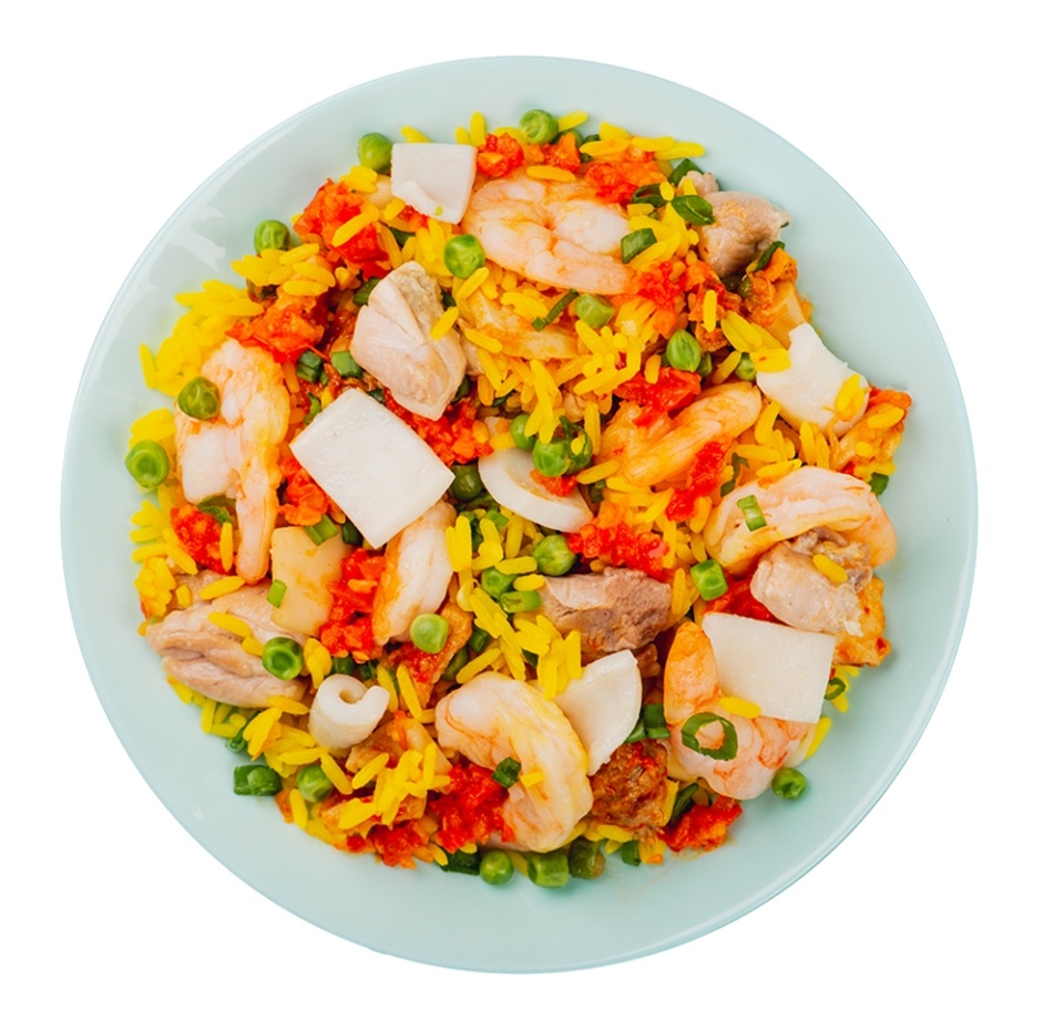 

Паэлья с морепродуктами и курицей от бренд-шефа АВ Россия