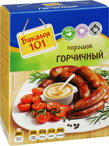 

Горчичный порошок Русский продукт Бакалея 101 200 г