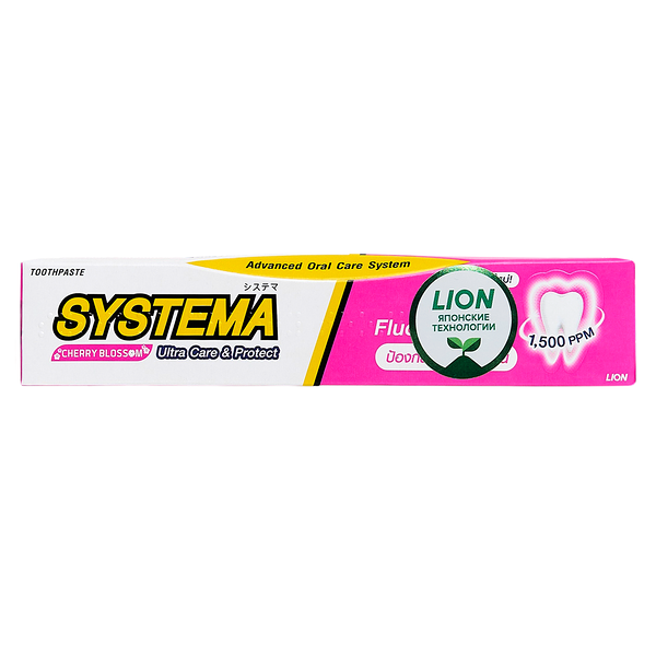 Зубная паста Systema (Система) с ароматом японской сакуры ТМ Lion Thailand (Лион Тайланд)