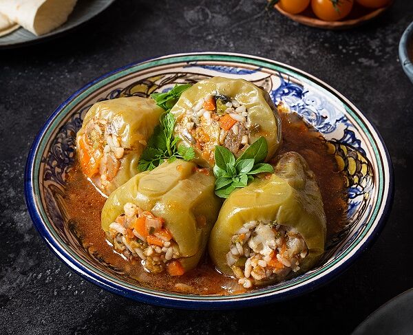 Перцы, фаршированные овощами и рисом 500 г