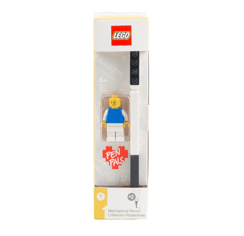 

Карандаш механический с мини-фигуркой Lego Classic механический, Lego, Китай