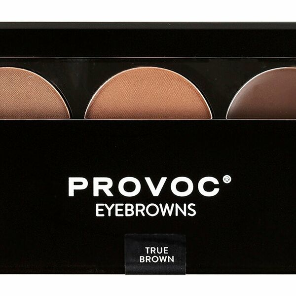 PROVOC Набор теней для бровей Eyebrowns, 3,9 г, 03 Brown