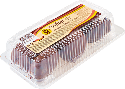 Зефир Шоколадная фабрика Новосибирская Экстра в шоколадной глазури 300г