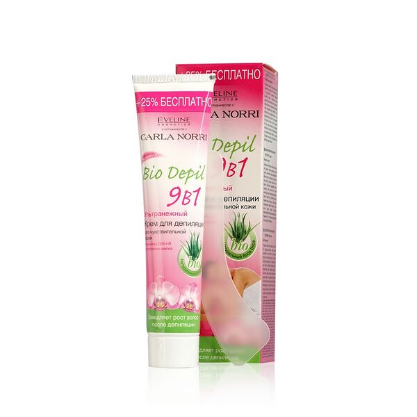 Крем Eveline Bio Depil для депиляции для чувствительной кожи