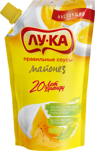 

Майонез ЛУ-КА 60%, 200 мл
