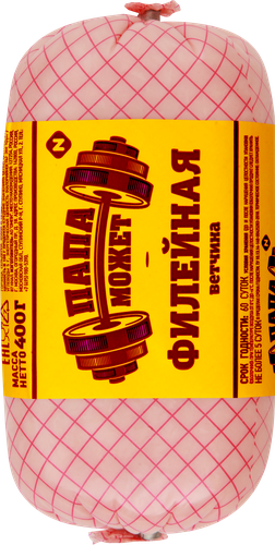 

Ветчина Папа может филейная 400 г