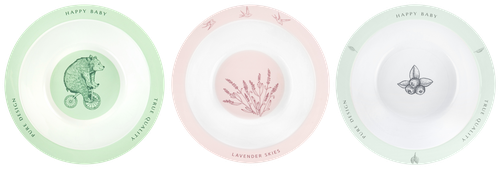 

Тарелка для кормления Happy Baby Feeding bowl 15016 дизайн в ассортименте 1 шт.