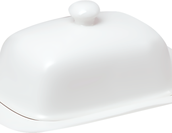 Масленка с крышкой Wilmax, 19x12,5x8,5 см