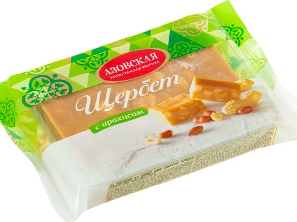 Щербет Азовская КФ с арахисом 200г