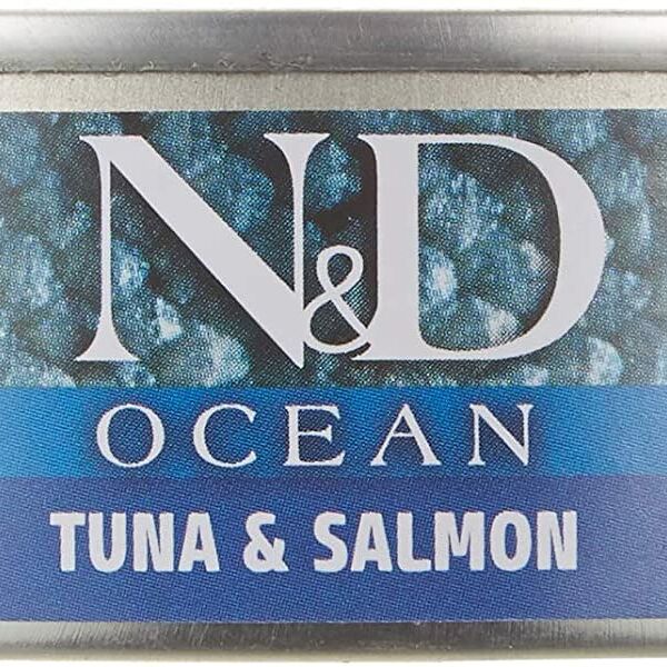 Farmina N&D Cat Ocean Adult консервы для взрослых кошек Лосось и тунец