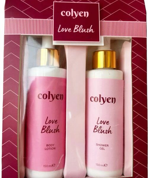 Набор Colyen Love Blush Гель для душа и Лосьон для рук и тела, 300мл