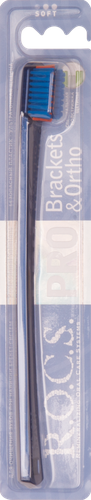 

Зубная щетка R.O.C.S. Pro Brackets & Ortho мягкая 1 шт. цвет в ассортименте