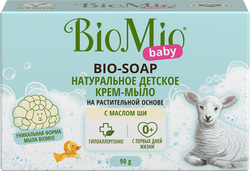 

Крем-мыло BioMio Baby натуральное с маслом ши 90 г