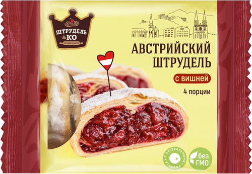 

Штрудель Штрудель&Ко Австрийский с вишней 280 г