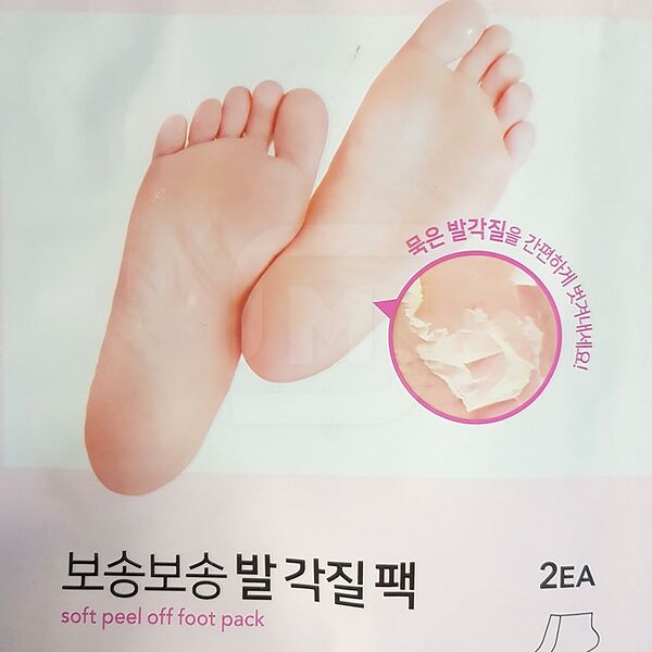 Маска для ног Rorobee мягкий пиллинг