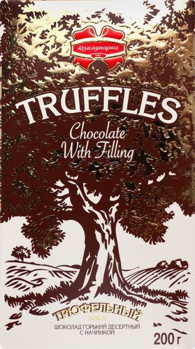 

Шоколад горький Коммунарка Трюфельный элит 200 г