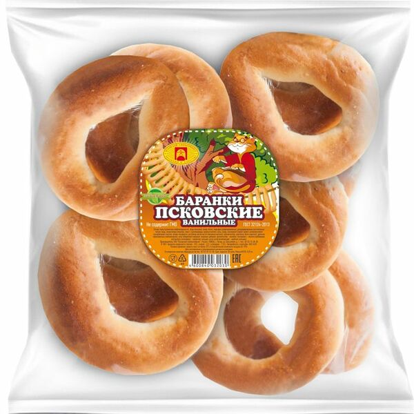 Баранки Псковский ХК Псковские ванильные 350г