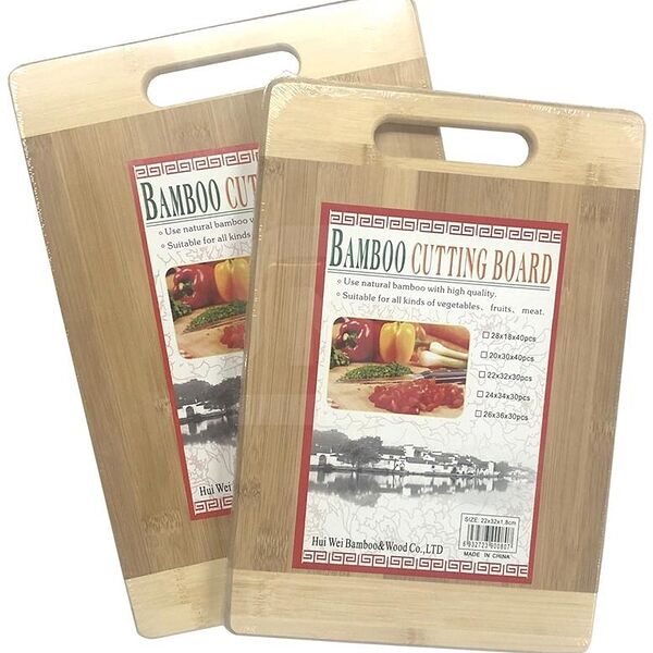 Доска бамбуковая 22*32*1.8 см