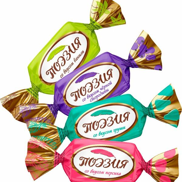 Конфеты Невский кондитер Поэзия Микс глазированные с помадным корпусом