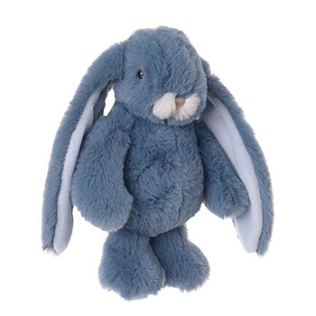 Игрушка мягкая «Кролик Junior Kanini» синий, Bukowski, 22 см, Швеция