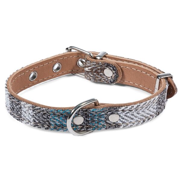 Гамма ошейник кожаный 