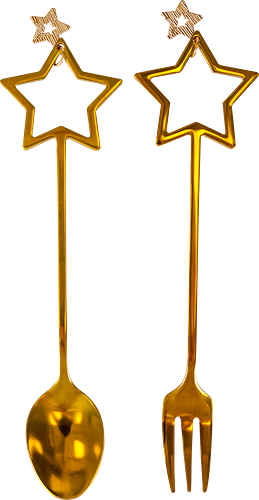 Десертная пара APOLLO Misterio 2 предмета, нержавеющая сталь, Арт. MIS-04