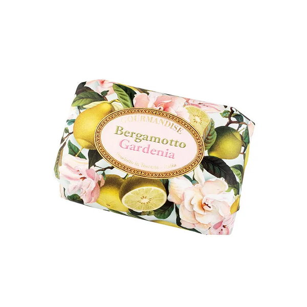 Мыло натуральное парфюмированное Gourmandise Бергамот и Гардения 200 г