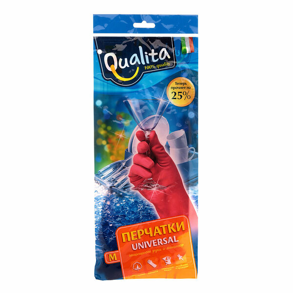 Универсальные перчатки ТМ  Qualita (Квалита)