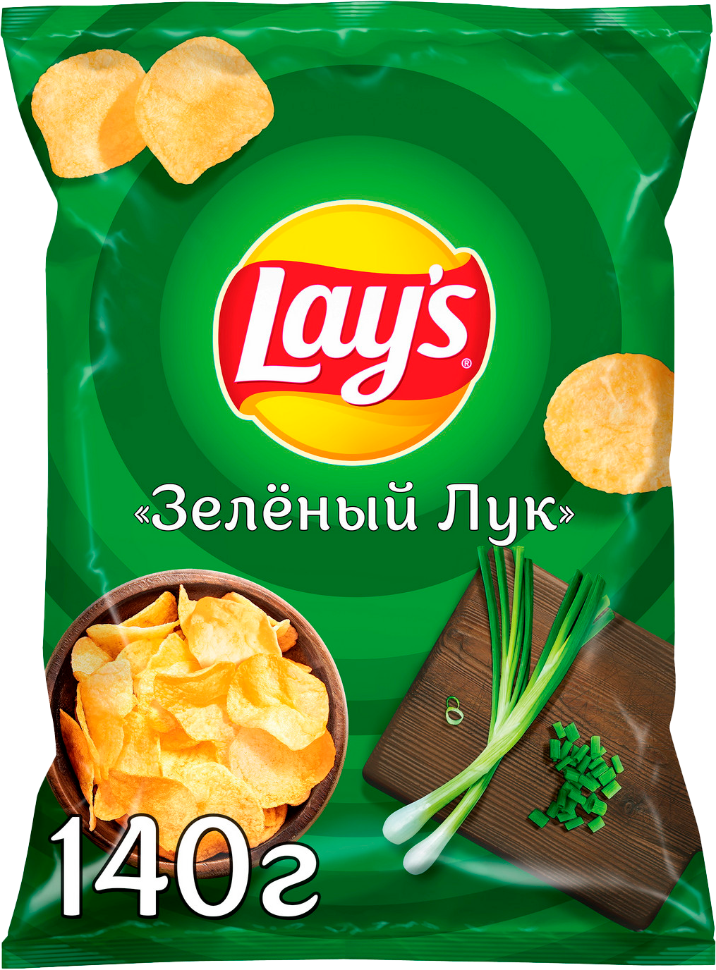 

Чипсы Lays Молодой зеленый лук