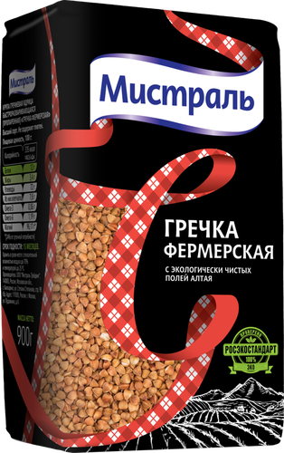 

Гречка Мистраль фермерская 900 г