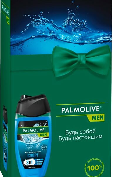 Подарочный набор Palmolive Men Спорт Гель для душа 3в1 250мл
