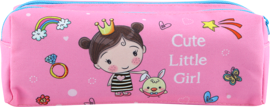 

Пенал Лента kids Girl с 2 отделениями