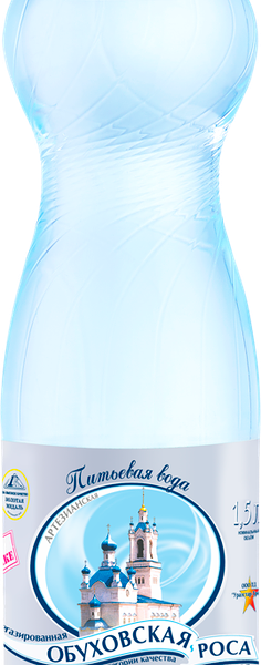 Вода питьевая ОБУХОВСКАЯ РОСА негазированная