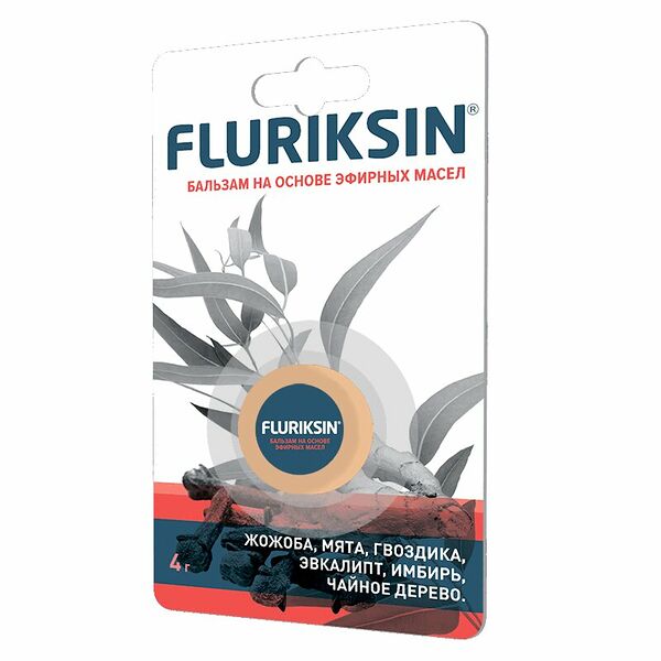 FLURIKSIN Бальзам на основе эфирных масел для наружного применения 4 г