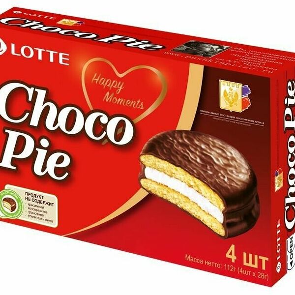 Пирожное Lotte Choco Pie 4шт