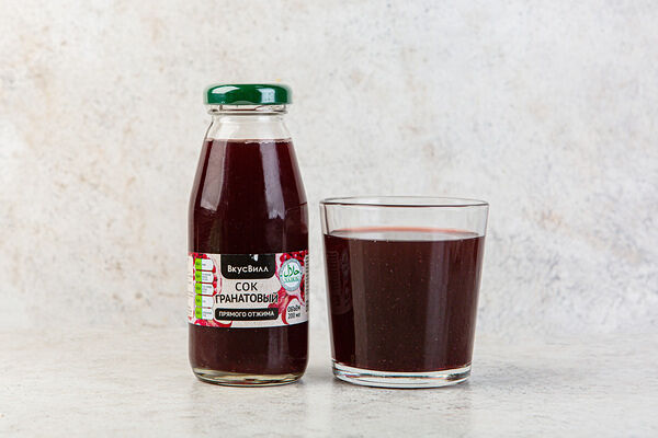Сок гранатовый прямого отжима