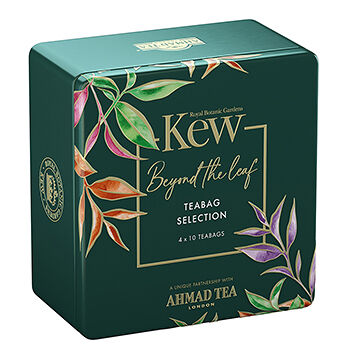Чайное ассорти Ahmad Tea Kew Selection Эксклюзивная коллекция в пакетиках 4 вкуса, 40 х