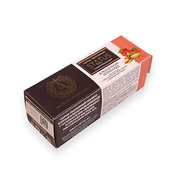 Сырок глазированный А.Ростагрокомплекс Status со вкусом земляники и фисташки 26%