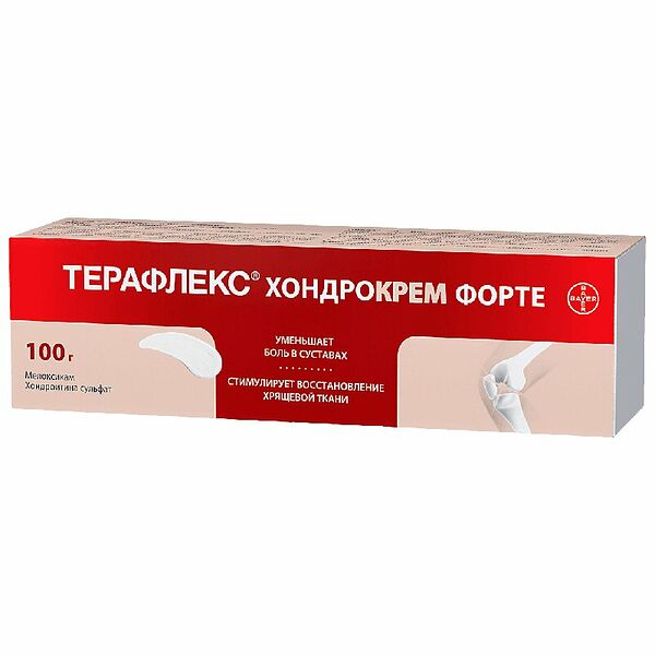 Терафлекс Хондрокрем Форте крем д/наружн.прим.туба 100г №1