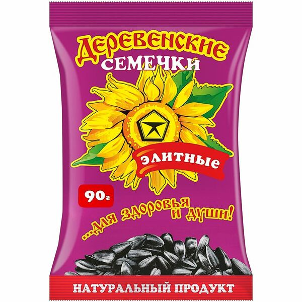 Семечки ДЕРЕВЕНСКИЕ Элитные обжаренные