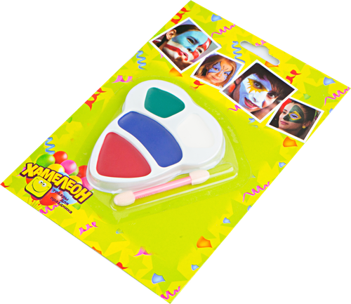 

Аквагрим ХАМЕЛЕОН 4 цвета с апликатором