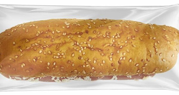 Багет с ветчиной и сыром Пятёрочка Кафе