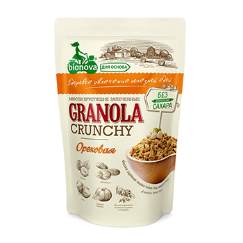 

Гранола Bionova Crunchy Ореховая 400 г